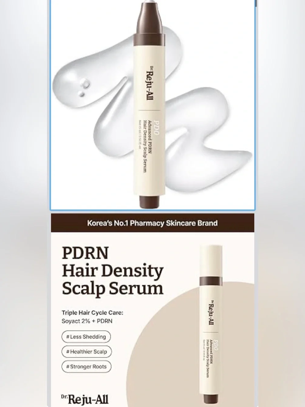 NIB Dr.Reju-All Advanced PDRN Hair Density Scalp Serum